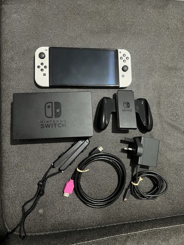 Nintendo switch oled - nintendo, white