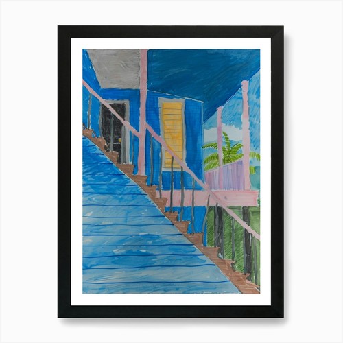 Stairway paradise art - stairway,