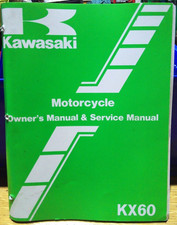 1986 KAWASAKI KX60 OWNERS