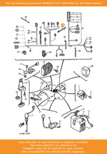 YAMAHA Clamp, 90464-07121 OEM