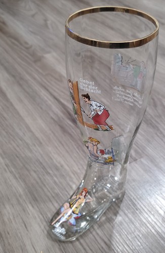 Rare vintage das boot - 1l, glass