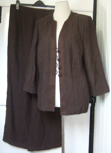 Jacques vert brown trousers - vert,