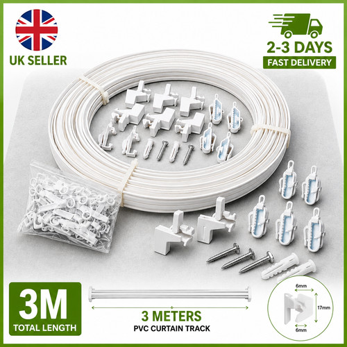 10ft flexible curtain - curtain, track