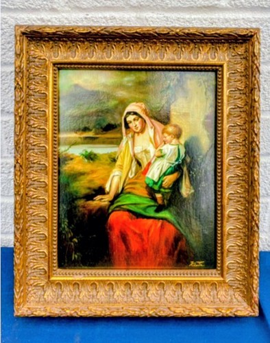 Victorian oil painting - victorian,