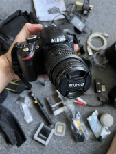 Nikon Camera D3200 + Lens 18-55mm + Bags and accessories