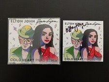 Elton John SIGNED - Cold Heart