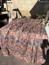 Beautiful WINDOW Curtain 90s multi colour Mosaic 70” d x 248” w Warm Heavy Lined
