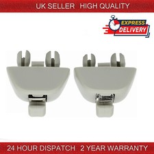 2X Sun Visor Clip Holder Hook