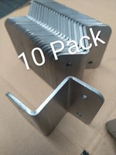  Z Shape" Brace Bracket Joist Timber fixing Plates 3mm decking fence 10 PACK 