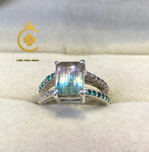 Watermelon bicolor tourmaline - bicolor,