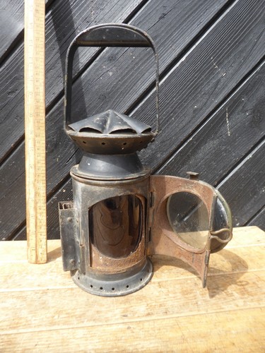Ww2 military railway - lamp, with