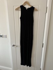 H&M Maternity Maxi Dress Black Size S