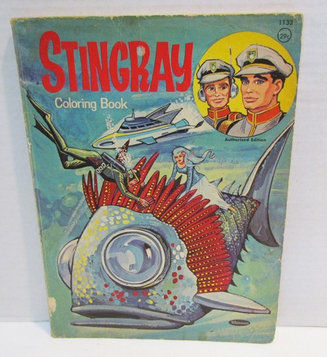 Whitman stingray 1967 coloring - whitman,