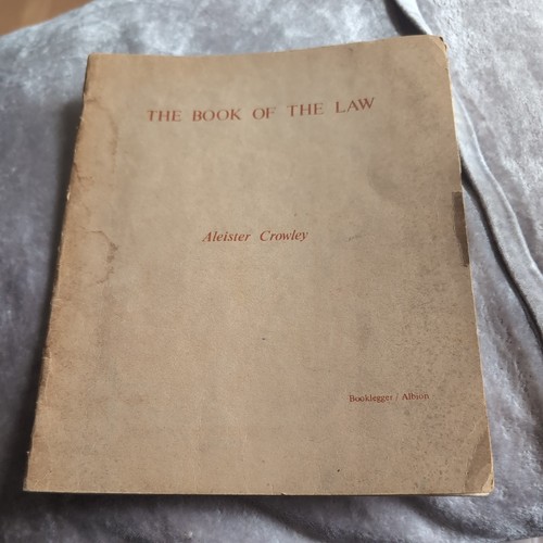 The book law aleister - the, of