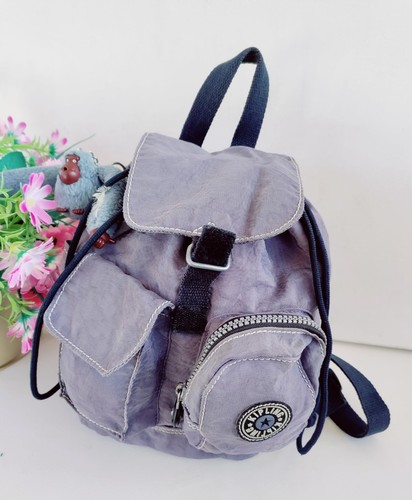 Vintage kipling grey nylon - kipling,