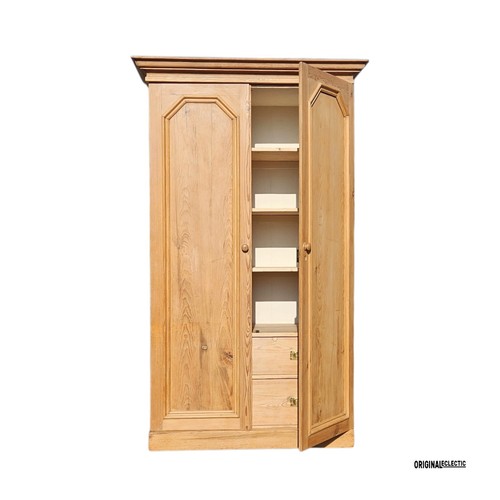 Victorian antique pine linen - victorian,