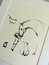 THE BOY THE MOLE THE FOX AND THE HORSE  MACKESY THANK YOU MOUNTED PAGE EXTRACT