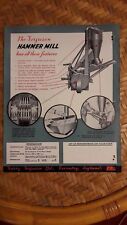 FERGUSON HAMMER MILL BROCHURE  ......................  ORIGINAL LEAFLET PAMPHLET