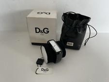 D&G Dolce and Gabbana Intelligence DW0256 Mirror Reflect D&G Logo Bangle Watch