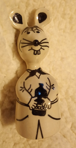 Ceramic mouse bell - ceramic,