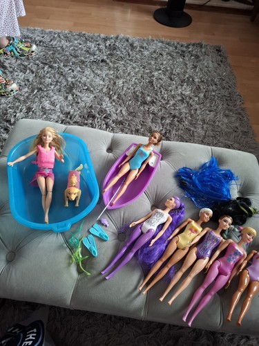 Barbie pool boat - barbie, dolls