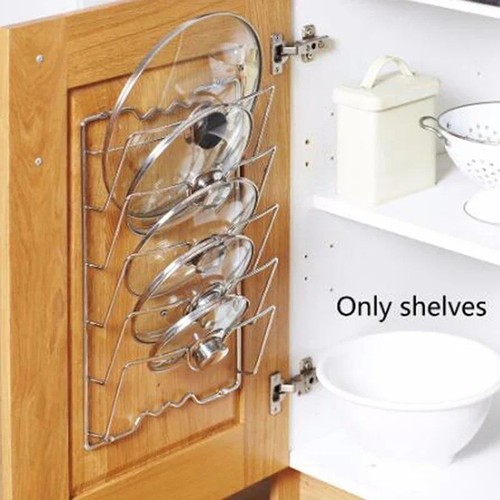 Pot lid holder storage - holder, rack