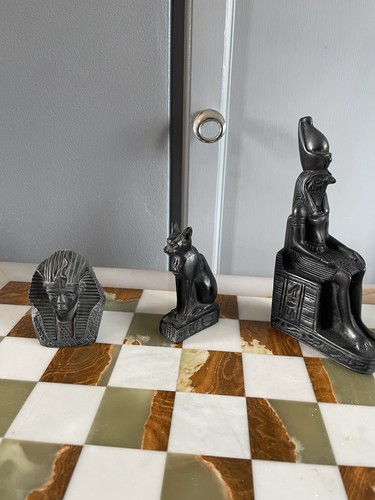 Three egyptian god - god, figurines