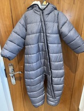 Grey Soft Snowsuit Body Suit