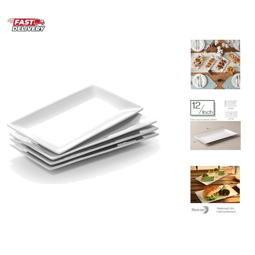 Rectangle plates set of - rectangle,