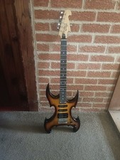 Bell And Head Cassandra Elk Design Sunburst HSS Metal Small Body Pointy Unique 