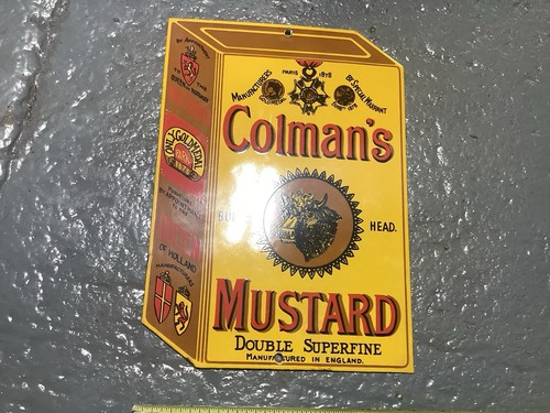 Vintage colmans mustard - vintage,