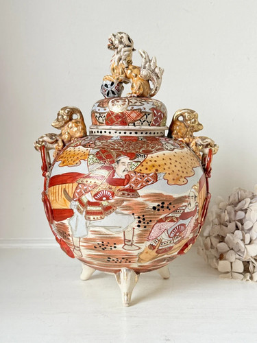 Antique japanese satsuma - satsuma, style