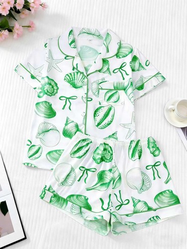 Women short sleeve pajamas - women,