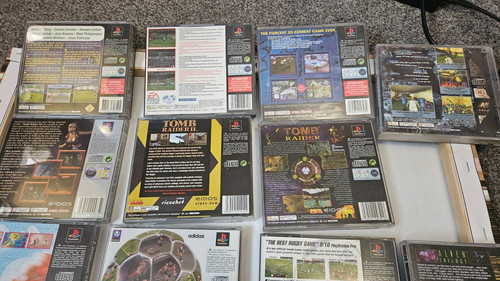 Ps1 retro game job - lot:, cib