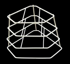 Vintage White Plastic Coated