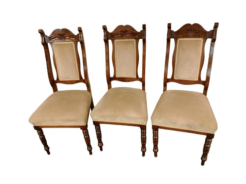 Antique victorian set oak - antique,