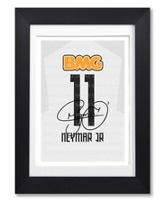 NEYMAR JR SANTOS BRAZIL SIGNED POSTER PRINT PHOTO AUTOGRAPH SHIRT GIFT