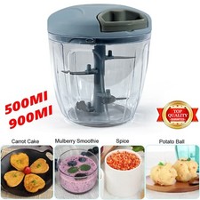 Manual Food Chopper Pull Cord