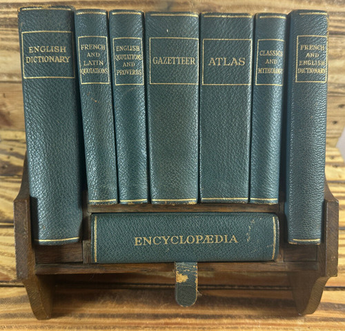 Asprey book set - 8, fitted