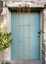 Extra Large Plant Support, Metal Column Obelisk 2m, Trellis for Climbing Plants
