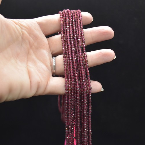 Faceted round beads 3mm - faceted,