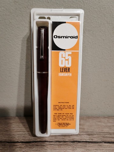 Vintage osmiroid lever fill - vintage,