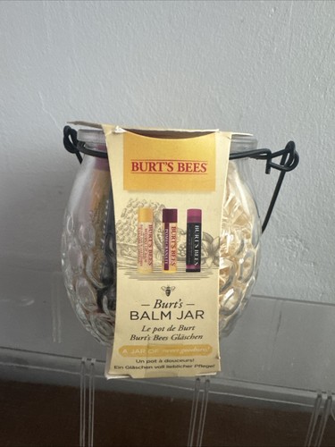Burt bees balm jar set - balm, lip