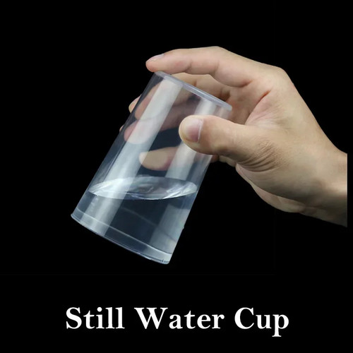 Still water cup magic trick - still,