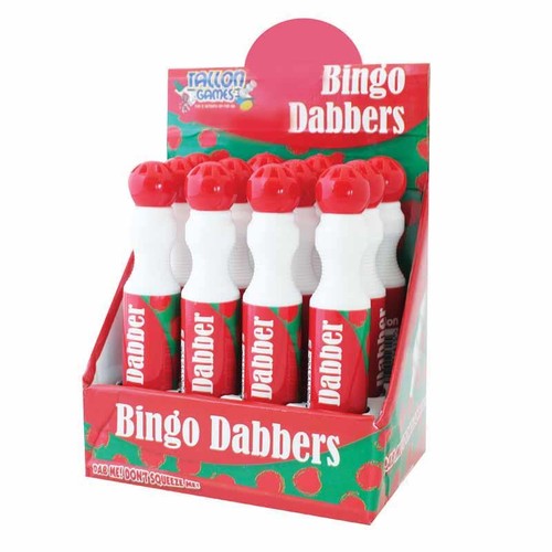 Large red bingo dabber - large,