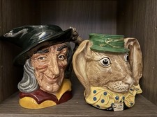 Royal Doulton Character jugs large pied piper and the march hare