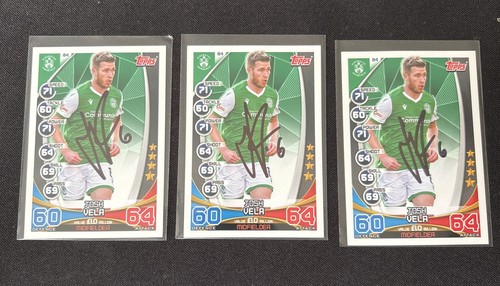 Signed josh vela hibernian - signed,