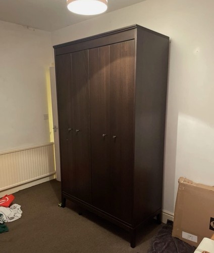 Ikea wardrobe dark - wardrobe,,