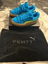PUMA X FENTY CREEPER PHATTY TRAINERS UK 8 SPEED BLUE RIHANNA