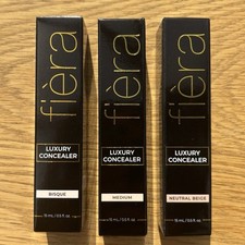 ⭐️ Fiera Luxury Concealer CHOOSE SHADE Anti Ageing Full Coverage 15ml Hydrating